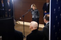 Pożegnanie p. Kanclerz Justyny Morzy  [fot. Andrzej Romański]